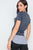 Short Sleeve Combo Stripe Sweater