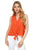 Floral Ditsy Knotted Sleeveless Top