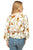 Long Sleeve Baroque & Chain Print Top