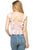 Polka Dot Smocked Ruffle Crop Top