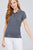 Classic Pique Spandex Polo Top