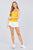 Round Neck W/button Down Rib Cami Top