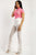 Lace, Full Length, High Waisted Pants In A Bodycon Fit