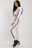 Solid, 2 Pieces Sweat Suit Set