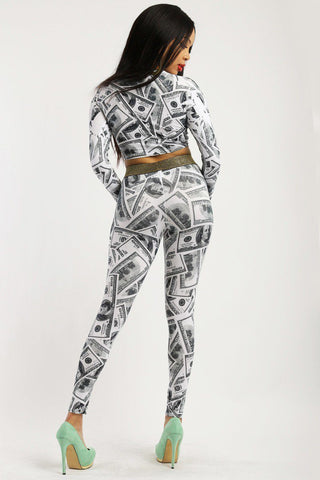 Dollar Sublimation Print 2 Pieces Set