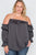 Plus Size Ruffled Satin Evening Top