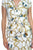 Baroque Print Maxi Dress