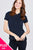 Classic Jersey Spandex Polo Top