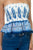 Boho Print Sleeveless Ruffle Top