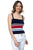 Stripe Sweater Cropped Top