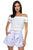 Off Shoulder Embroidered Crop Top