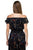 Smocked Off Shoulder Top & Button Pants Set