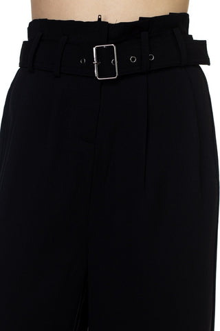 Belted Wide Leg Pants