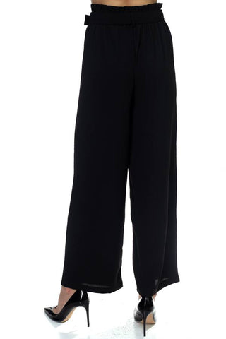 Belted Wide Leg Pants