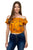 Smocked Off Shoulder Top