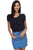 Tulip Short Sleeve Pleated Shirts