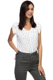 Tulip Short Sleeve Pleated Shirts