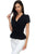 Shirring Ruffle Cropped Top