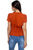 Shirring Ruffle Cropped Top