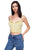 Stripe Button Down Cropped Top