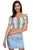 Off Shoulder Smocked Top