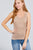 Racer Back Rib Tank Top