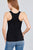 Racer Back Rib Tank Top