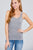 Racer Back Rib Tank Top