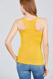 Racer Back Rib Tank Top