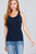 Racer Back Rib Tank Top
