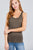 Racer Back Rib Tank Top