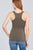 Racer Back Rib Tank Top