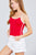 Double Round Neck Contrast Cami Top