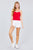 Double Round Neck Contrast Cami Top