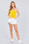 Double Round Neck Contrast Cami Top