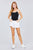 Double Round Neck Contrast Cami Top