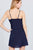 Button Down Cami Linen Mini Dress
