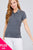 Classic Pique Spandex Polo Top