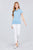 Classic Pique Spandex Polo Top