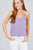 Front Button Cami Woven Top
