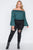Plus Size Off-the-shoulders Bell Sleeve Top