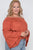 Plus Size Off-the-shoulders Bell Sleeve Top