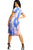 Wrapped Style Midi Dress