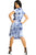 Wrapped Style Midi Dress
