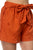 Smocked Off Shoulder Top & High Waist Eyelet Shorts Set