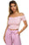 Hook & Eye Ribbed Off The Shoulder Top