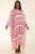 Multi Stripe Woven Cover Up