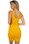 O-ring Front Zipper Up Mini Dress