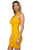O-ring Front Zipper Up Mini Dress