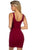 O-ring Front Zipper Up Mini Dress